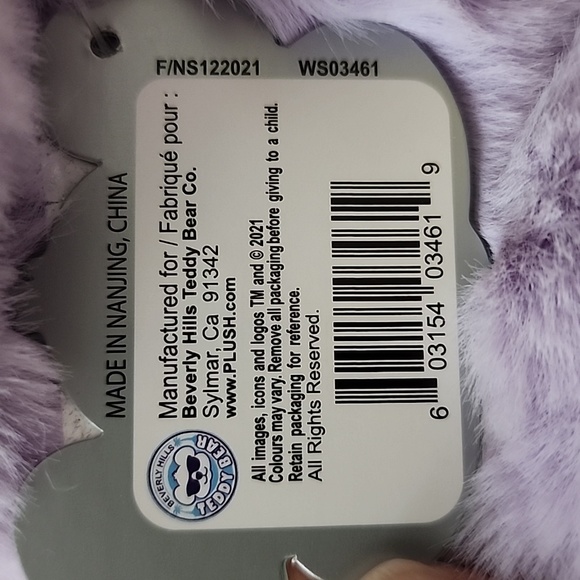 Worlds Softest Plush Purple Unicorn 🦄 NWT - Picture 8 of 8